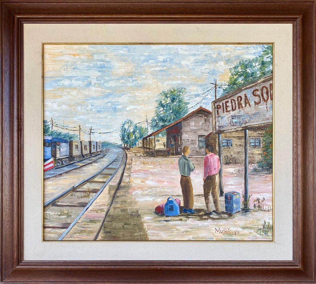 Estación de tren Piedra Sola, departamento de Paysandú - Mariella Marmissolle