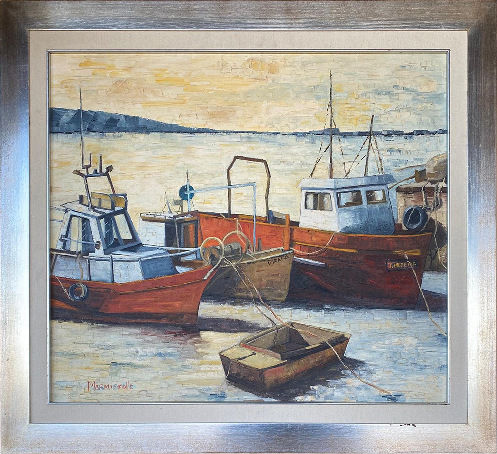 Marina, puerto de Montevideo - Mariella Marmissolle